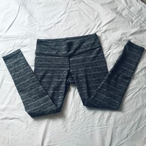 90 Degree 🖤🤍 Striped Fleece-Lined Yoga Pants